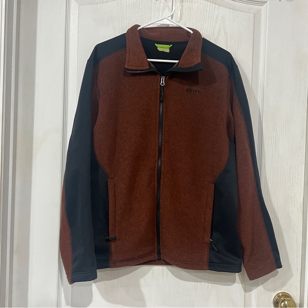Koppen Brown and Black Thermal Jacket